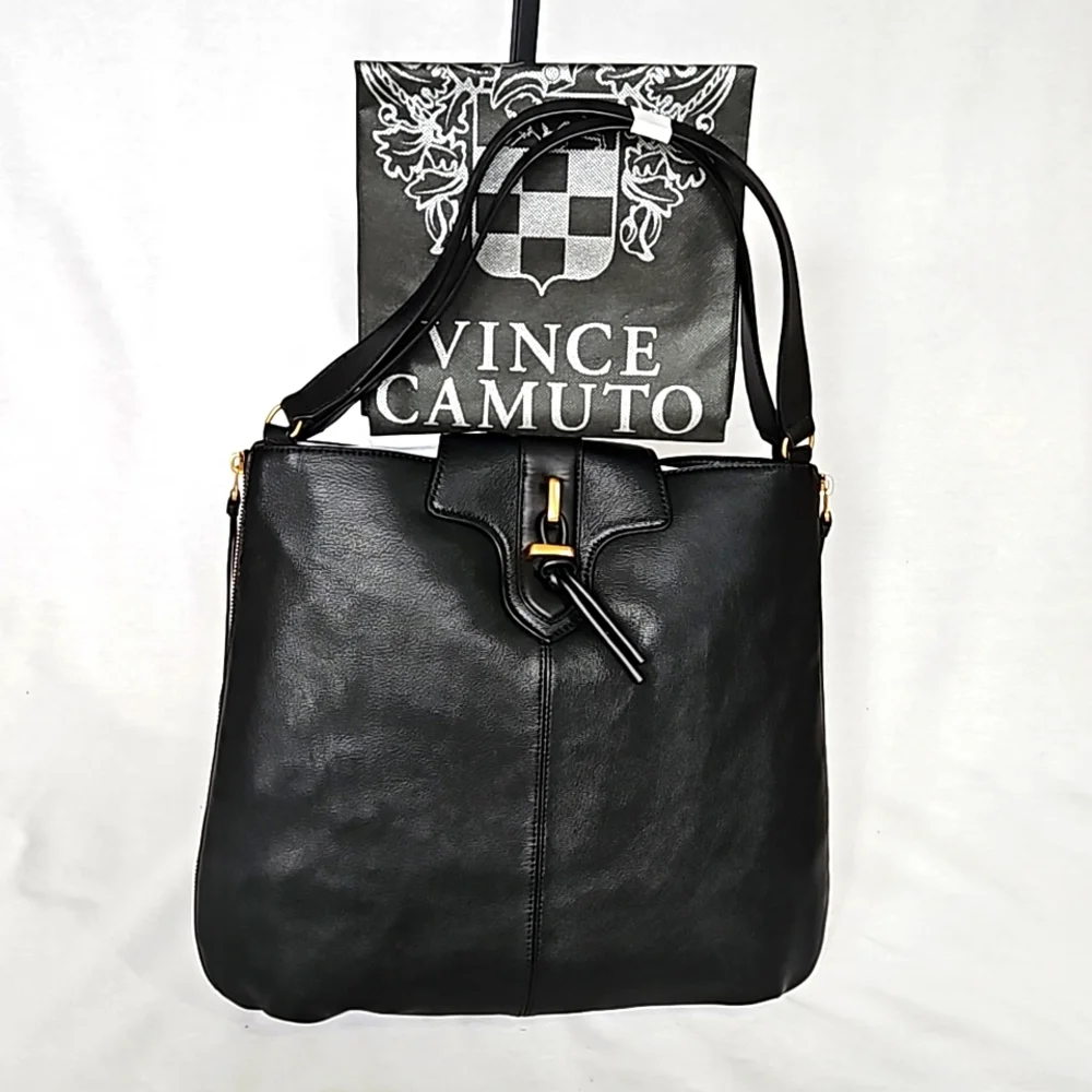Vince Camuto Maecy Large Leather Hobo Bag